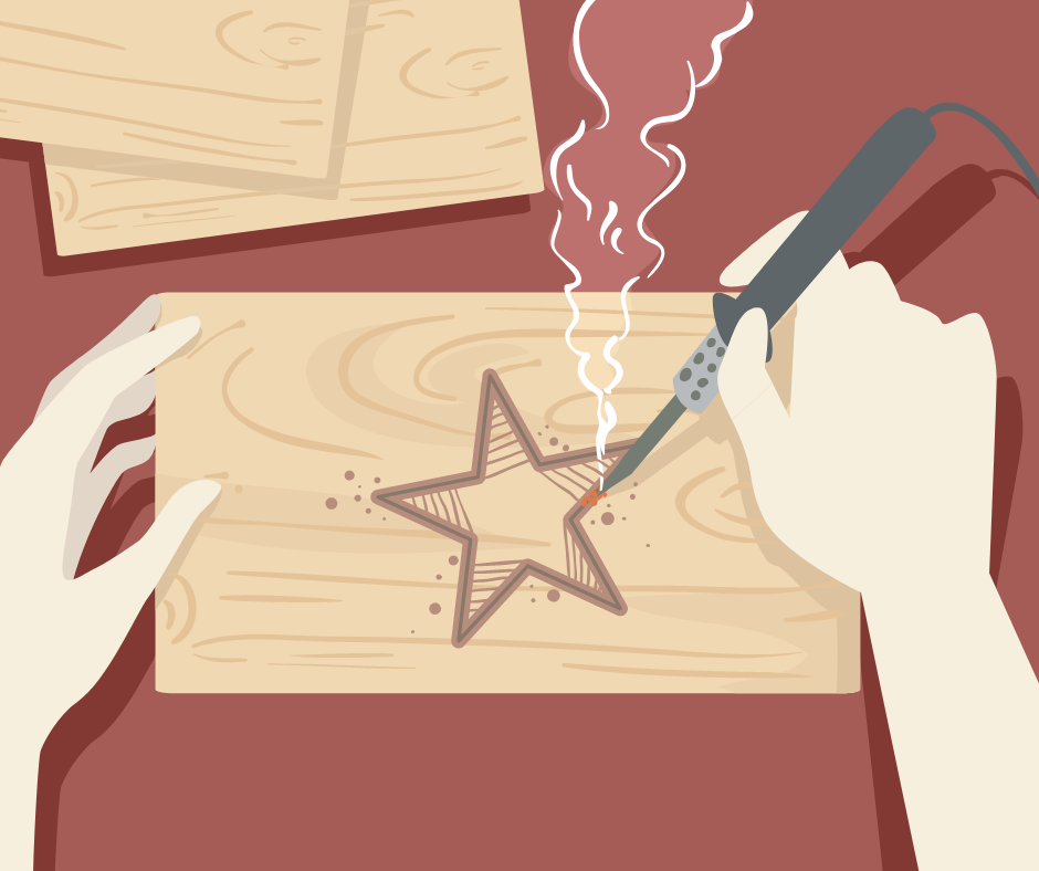 Hearts and Hands of Care Wood Burning Cutting Boards